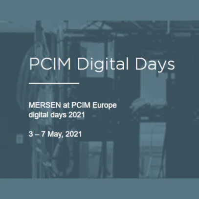 Mersen at PCIM Digital Days